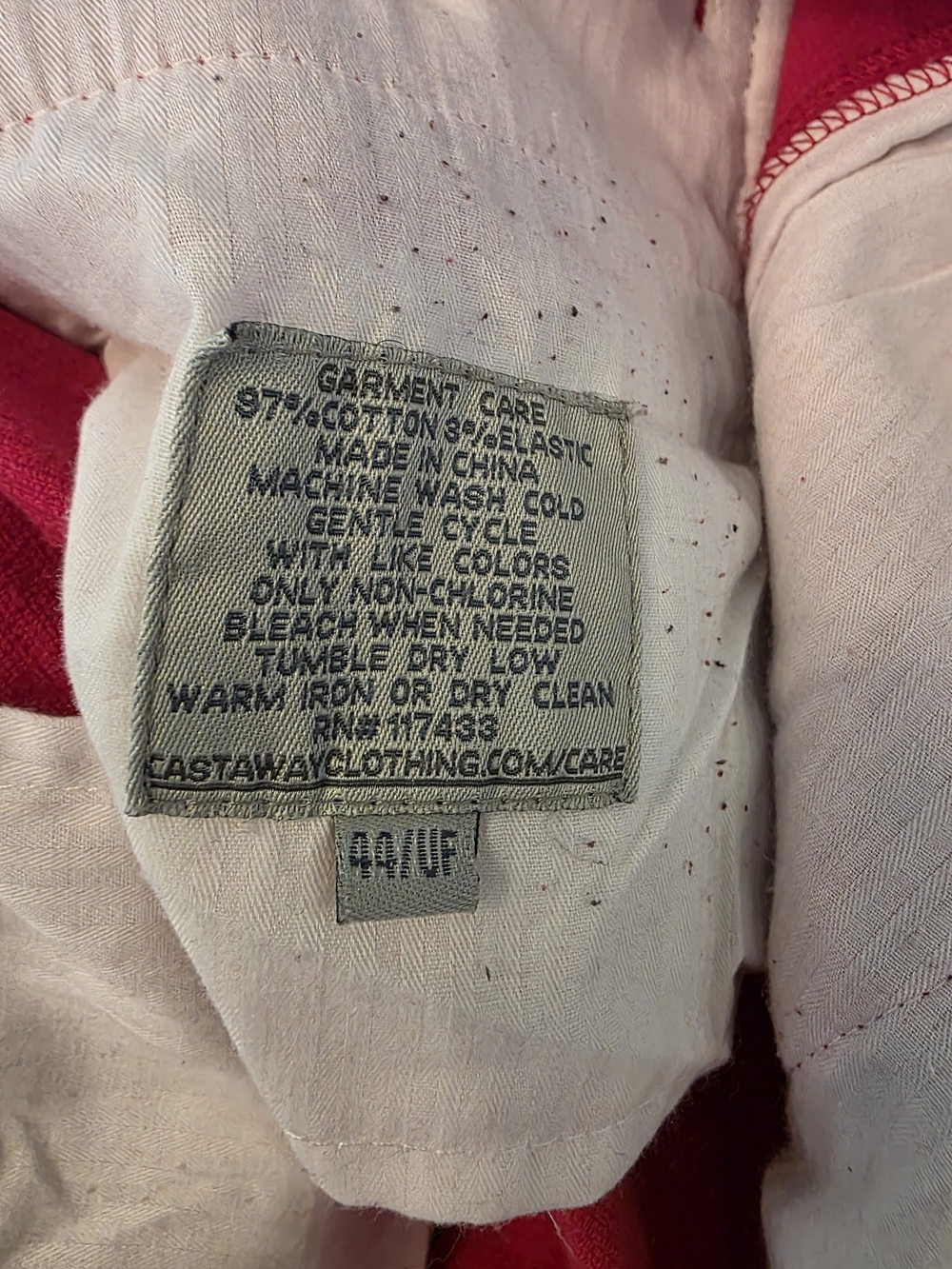 Two Men's Holiday (e.g. Green And Red) Corduroy Pants with Embroidered Motif - Picture 5 of 10